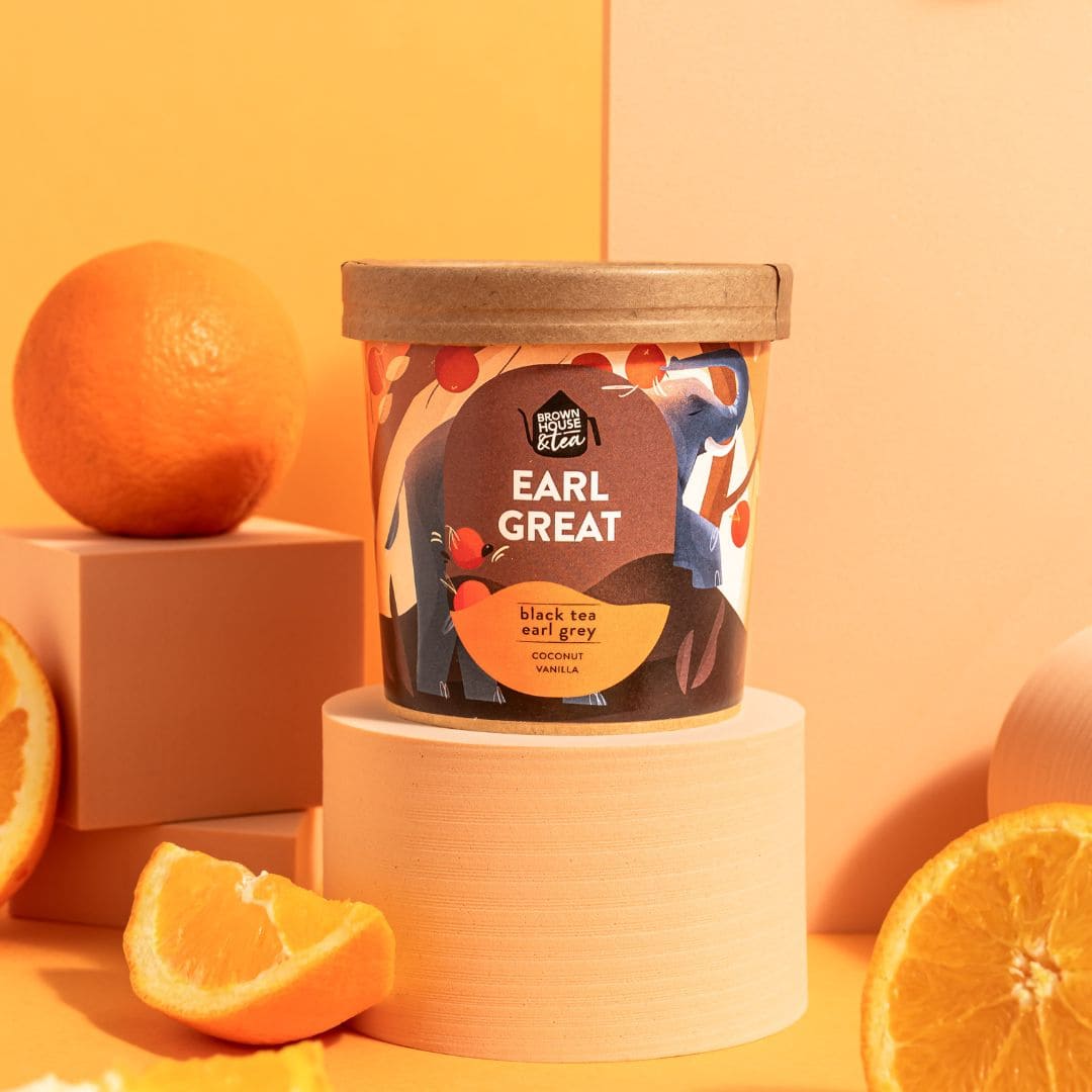 EARL GREAT - aksamitna czarna herbata Earl Grey z dodatkami